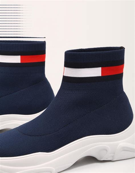 zapatos tommy hilfiger mujer|tommy hilfiger sock boots.